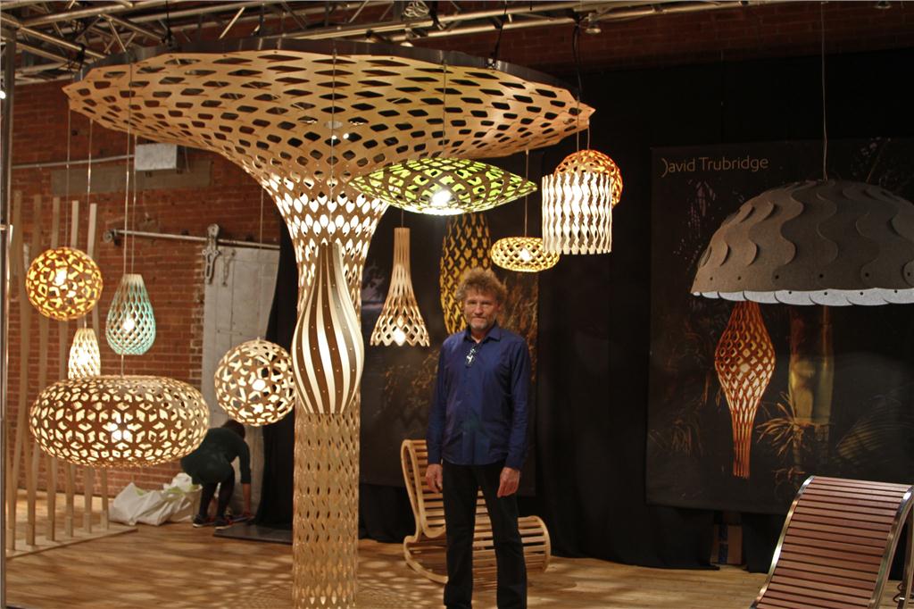 New Zealandbased lighting designer David Trubridge comes to Toronto
