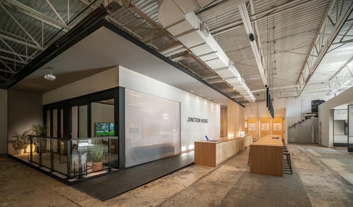 Junction House Sales Centre, Toronto Canadian Interiors