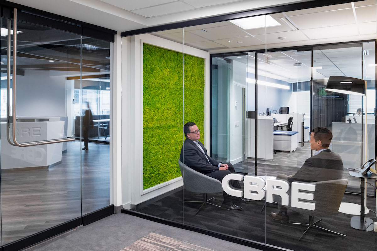 CBRE Office is the First in Alberta to Receive WELL Certification -  Canadian Interiors