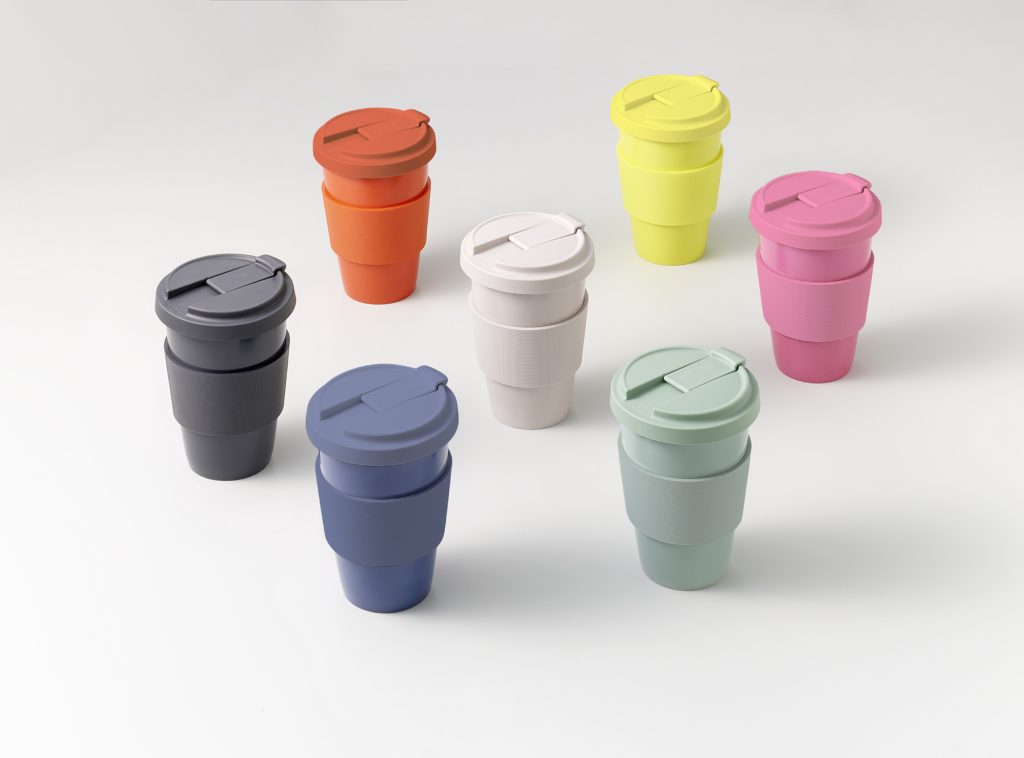 Dibbern Coffee-To-Go Cups with Leather Sleeve