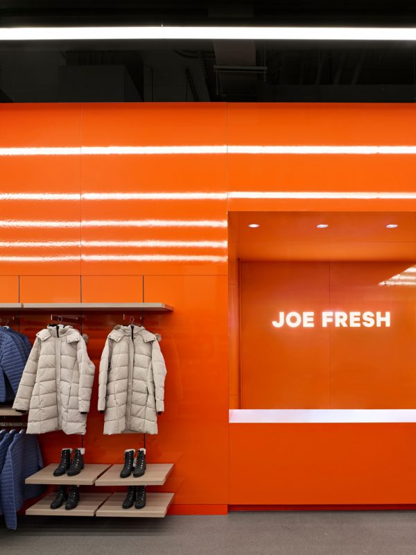 Served Fresh inside the new Joe Fresh flagship store Canadian Interiors