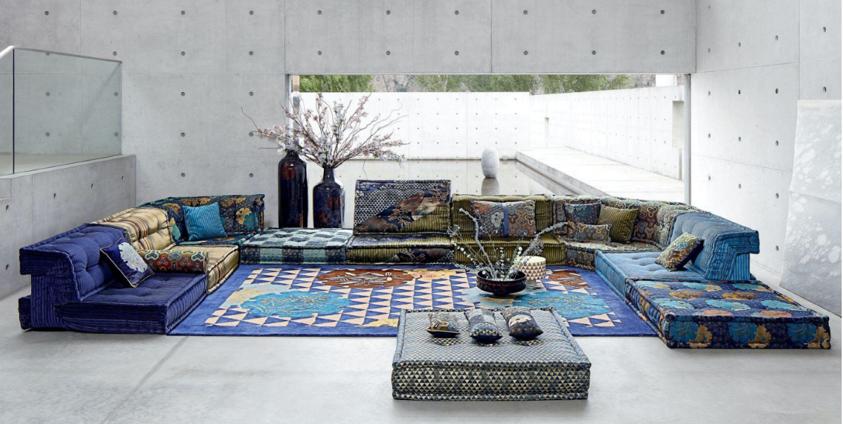 Roche Bobois collaborates with Kenzo and Missoni Home - Interiors