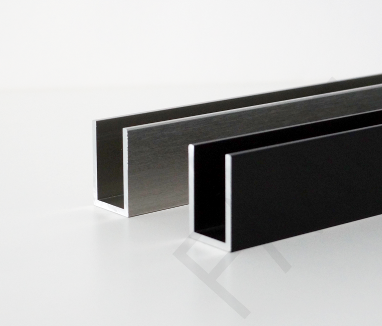 Commercial aluminum UChannel Design Source Guide