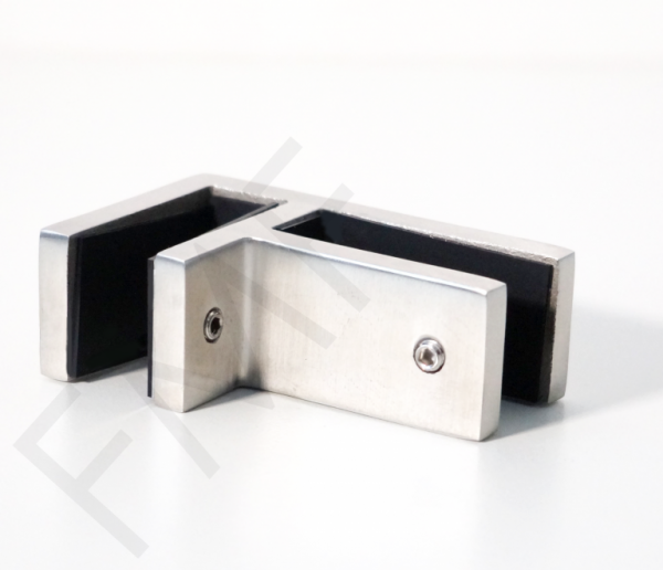 90° Glass-to-Glass Railing Bracket - Design Source Guide