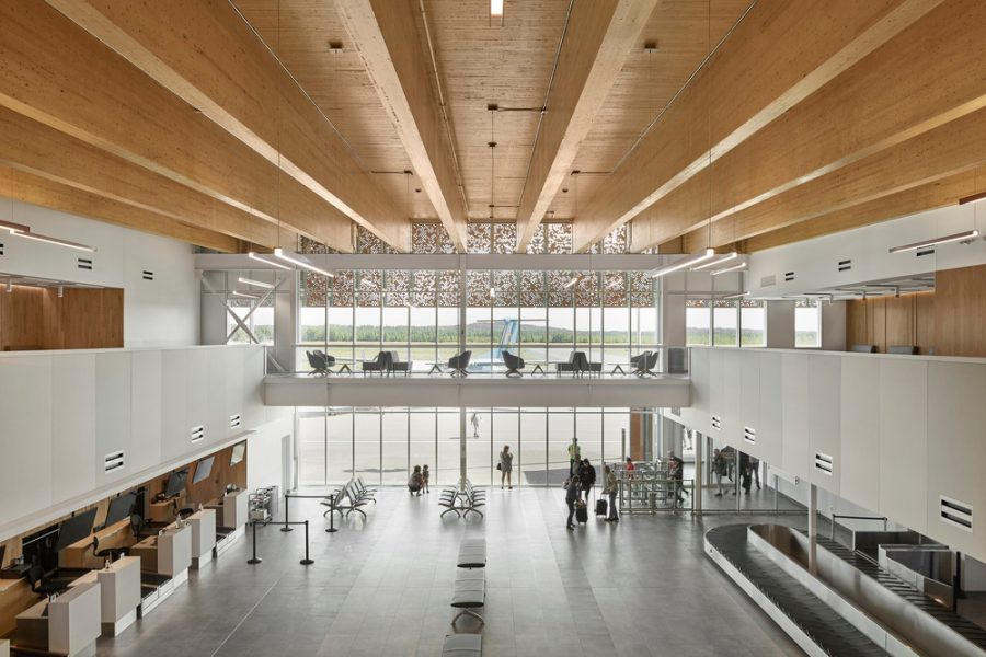 Way Up North RouynNoranda Airport Canadian Interiors