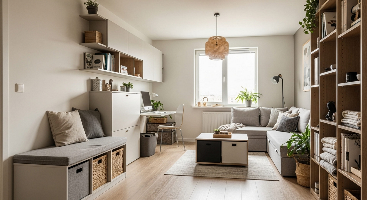 Small space, smart style: multifunctional furniture ideas for student rentals